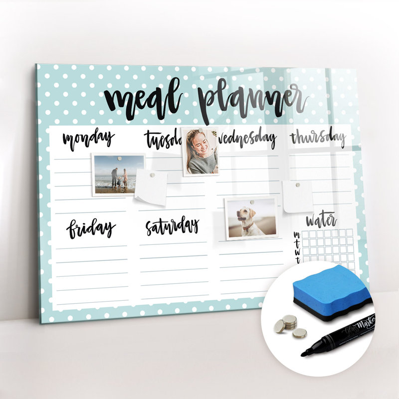 Magnetic Glass Dry Erase Board