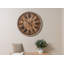 Solid + Manufactured Wood Analog Wall Clock
