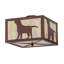 Rustic Lodge 2 - Light Flush Mount