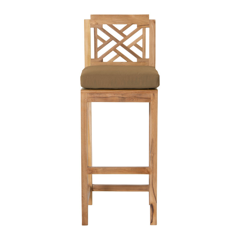 Monterey Solid Wood Bar Set with Stools, Cocoa