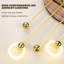 Art mural de paysage naturel minimaliste 106,3 "avec bande de lumière DEL intégrée 106,3"