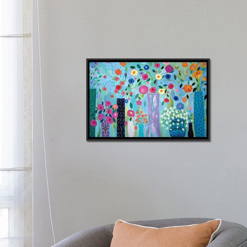 «Magical», reproduction d'impression sur toile, H 18 po x l 26 po x P 1,5 po, Toile avec cadre noir, Pas de tapis