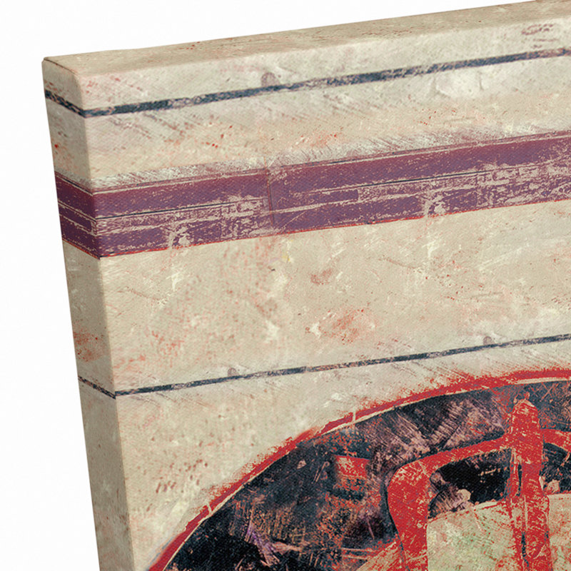 «Hey Mr.», art sur toile tendue, H 16 po x l 16 po x P 1,25 po
