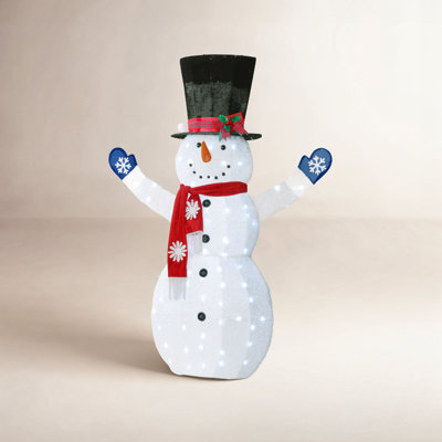 The Holiday Aisle® 6' Lighted Snowman