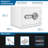 0.75 CUBIC FT BIOMETRIC FIREPROOF SAFE,WHITE
