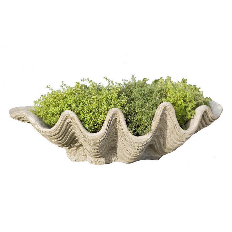 Handmade Planter, Travertine
