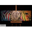 Psychedelic Zebra Hand Painted Acrylic Painting