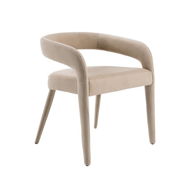 Chaise en velours Freddi