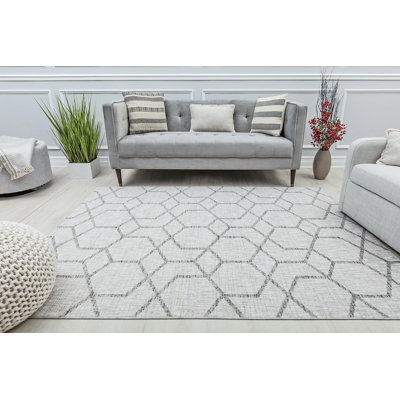 Tapis gris Celestia