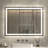 Wall Mount Anti-Fog Oversized Frameless Lighted Bathroom Mirror/ LED Bathroom Mirror-630112863-628156375