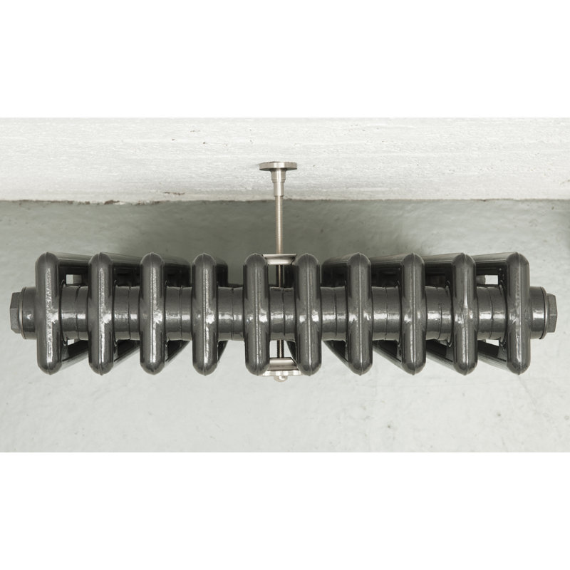 Abarca Radiator Wall Bracket, Brushed Nickel