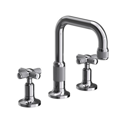 Clemens Widespread Bathroom Faucet with Drain Assembly