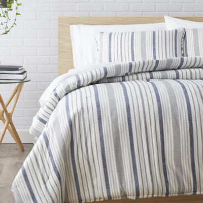 Cotton Standard Striped Comforter