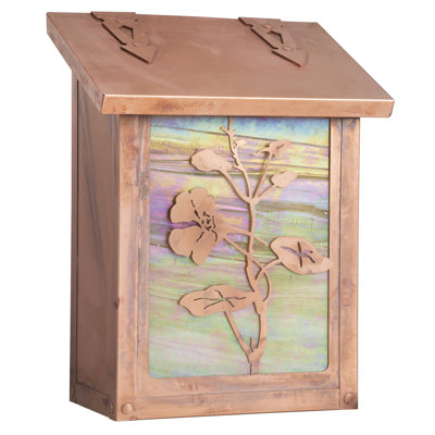 Monarch Metal Wall Mounted Mailbox