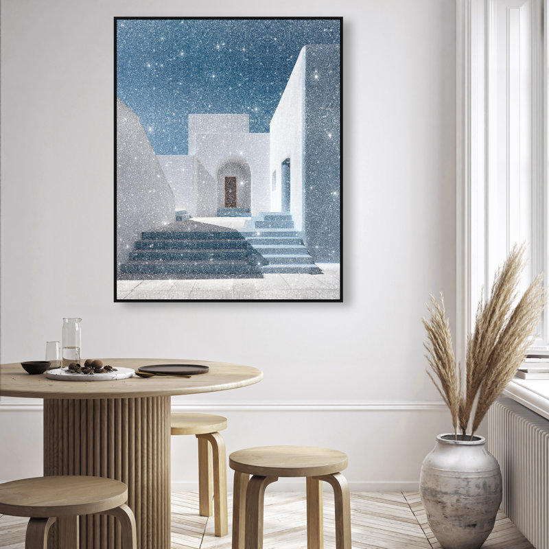 Monolithic Archway Print by Oliver Gal, 25"H x 21"W, Black Floater Frame