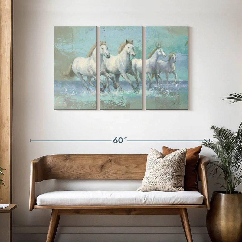 Brampt Running Wild, 28" H x 45" W