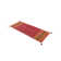 Azizi Striped Hand Woven Cotton Red Rug