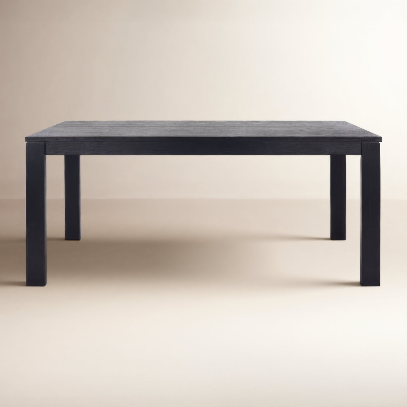 Trudie 70" Dining Table, Black, 30"H x 70"L x 40"W