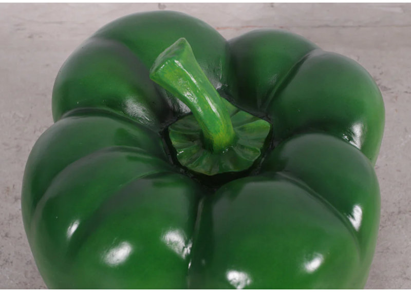 Babetta Green Bell Pepper Statue