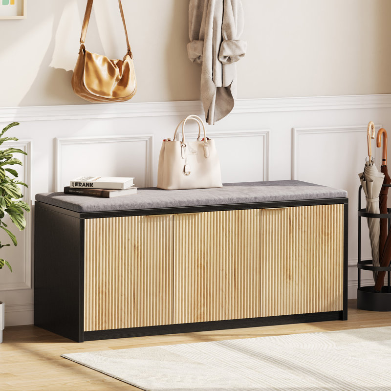 Banc de rangement pour chaussures Vividwood