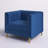 Kaylin Velvet Armchair-2135651955