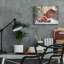 «Seclude Barn with Truck» par Lori Deiter, art mural en verre acrylique-934355331