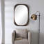Miroir décoratif henné rustique