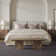 Liverpool Solid Floral High Low Pile Soft Plush Textured Washable Non-Slip Gray Indoor Area Rug