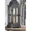 Lanterne de bougie en bois décorative, porte-lanterne ouragan
