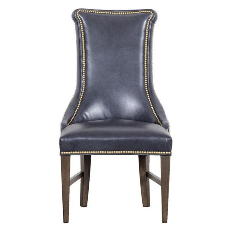 Trenton Parsons Chair, Hazelnut, Indigo (8789 90)