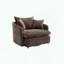 Chaise pivotante surdimensionnée 360 ° - Chenille avec 3 coussins-1800230470