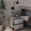 Quandt 40cm W Particle Board / Chipboard Bedside Table-784719058