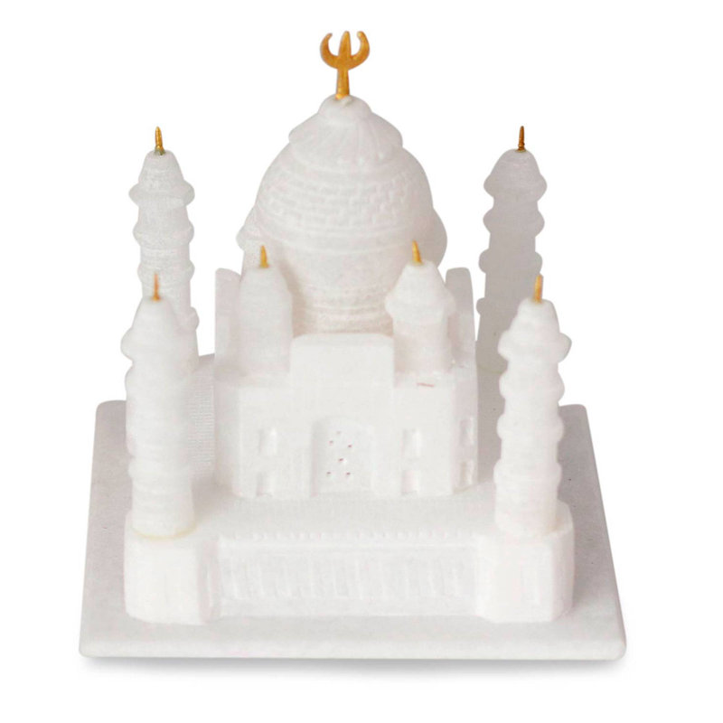 Tulsi Scenic & Cityscapes Figurines & Sculptures, 4.7'' H x 3.9'' W x 3.9'' D