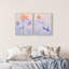Lavender Shadows Set Floral & Botanical Canvas Print by Oliver Gal, Black Frame, 16 x 20-1209659249-1209659253