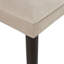 Chaise parsons rembourrée en velours Antonella-1689352622