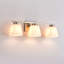 22 In. 3-light Modern Vanity Light With Square Etched White Glass Shades-1244336857
