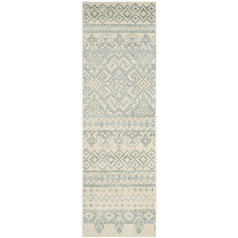 Wynn Southwestern Indoor/Outdoor Rug, Runner 2'6" x 10'