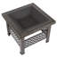 Square Steel Wood Burning Smokeless Fire Pit