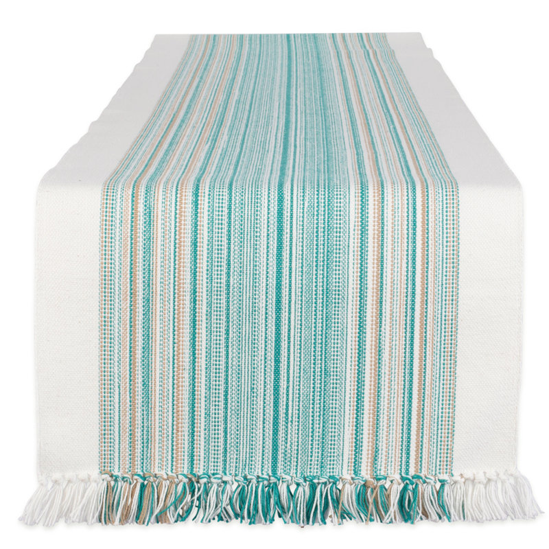 Archambault Table Runner, 72" x 14", Teal