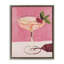 Cadre flottant rose cocktail et cerises, design par Riley B-355811266-355811260