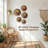 Boho-style Multicolor Kansgrass Wall Mat (set Of 5)