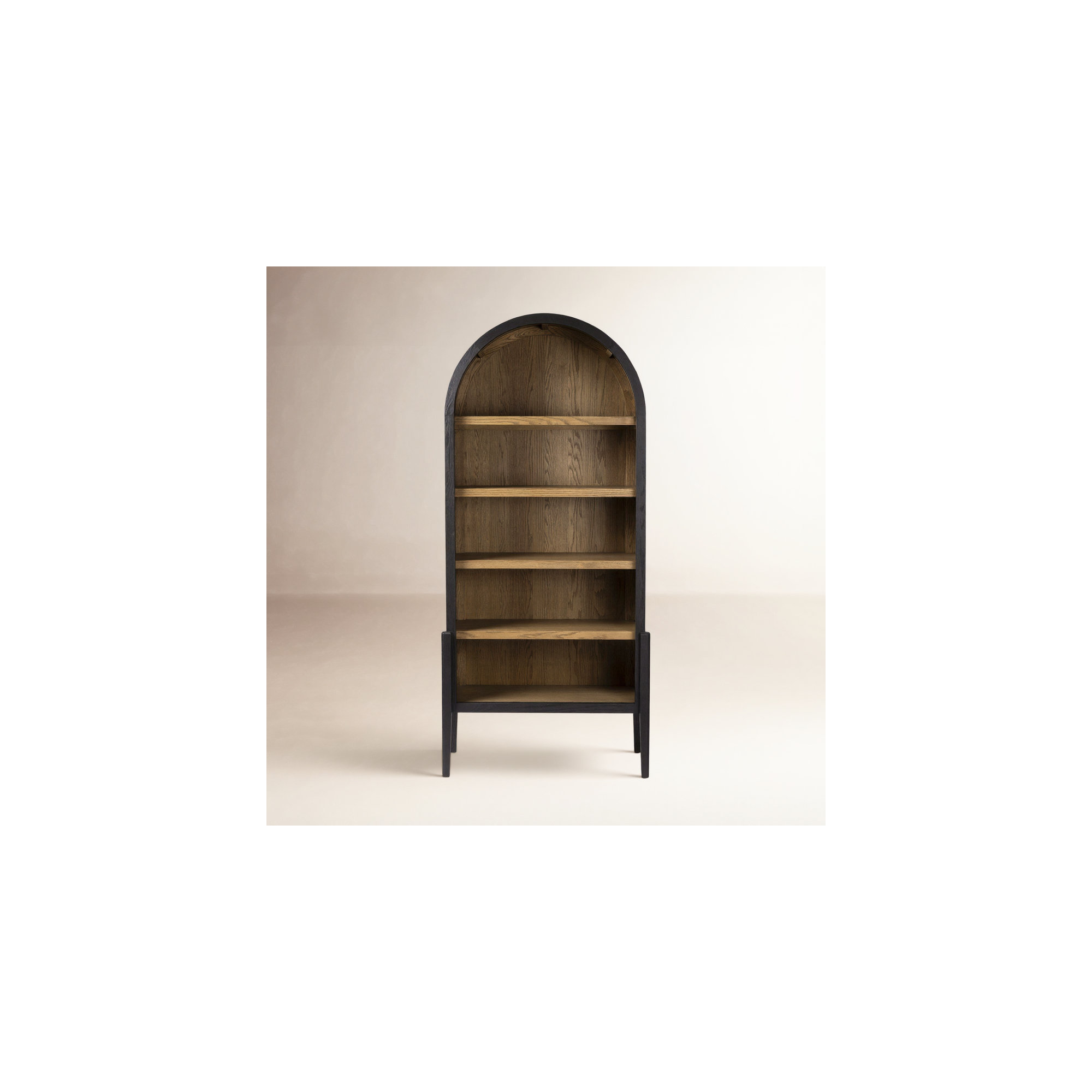 Errol Standard Bookcase, Black
