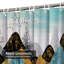 Rideau de douche chinois avec 12 crochets-1526666577