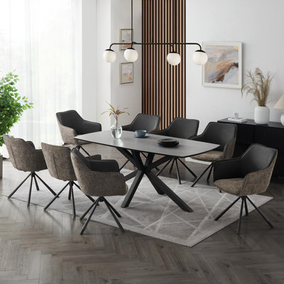 Deanie 8 - Person Dining Set