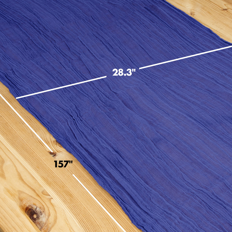 Nappe Sheer Gauze, Bleu marine