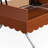 27.6" Round Lift-Top Coffee Table with Wheels