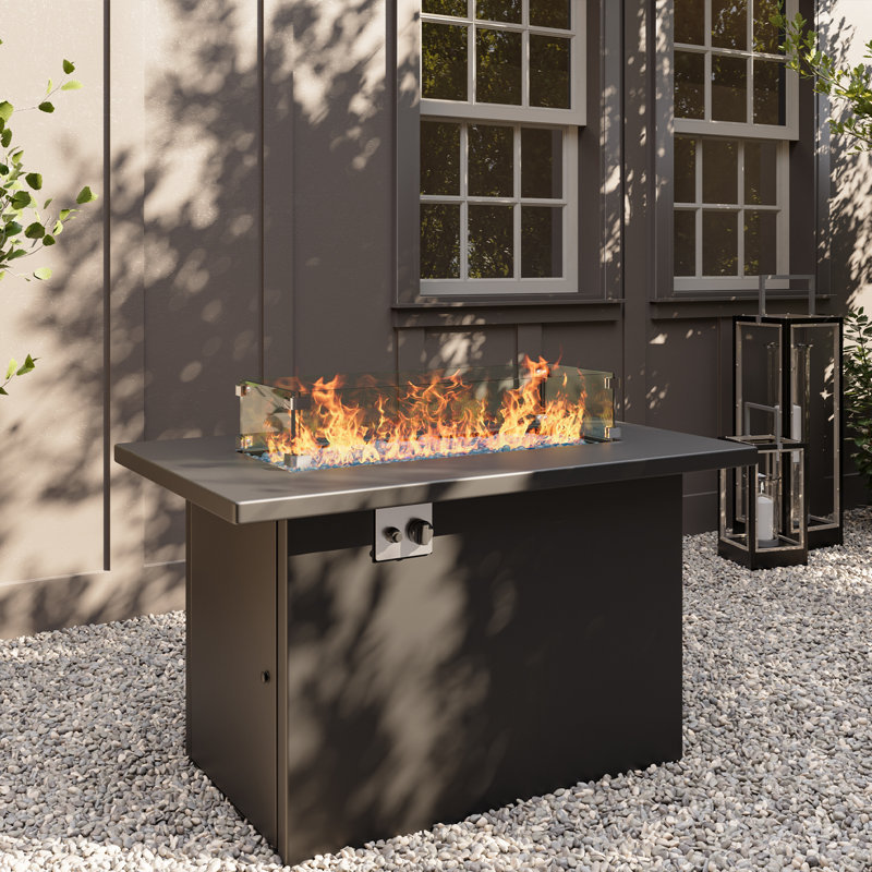 50000BTU Aluminum Frame Fire Pit