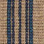 Bamboo Slat / Seagrass Striped Area Rug-2003348607