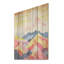 Montagnes, lever de soleil, royaumes I - Art sur bois de pin naturel-876442502