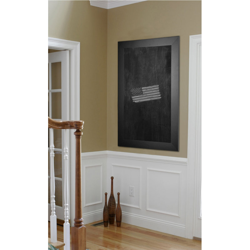 Tableau noir rustique à fixation murale, H 36 po x l 18 po